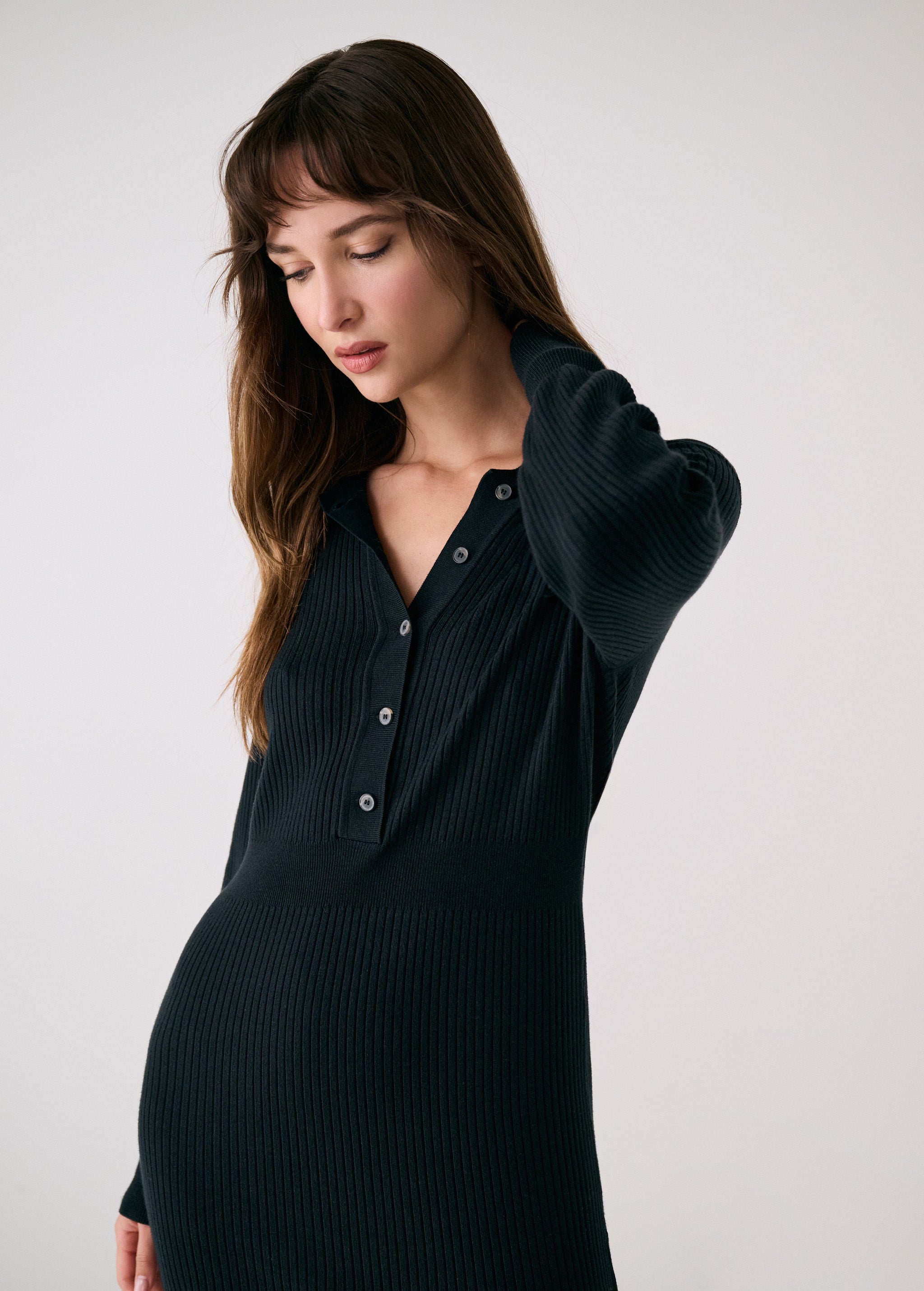 Lolë Cleo Dress in black