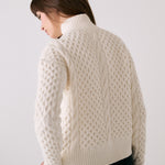 Lolë Camila 1/2 Zip Sweater in cream