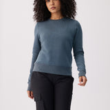 Lolë Icone Crew Neck Pullover in blue