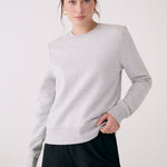 Lolë Icone Crew Neck Pullover in grey