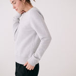 Lolë Icone Crew Neck Pullover in grey