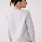 Lolë Icone Crew Neck Pullover in grey