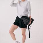 Lolë Icone Crew Neck Pullover in grey