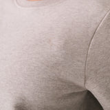 Lolë Icone Crew Neck Pullover in light grey