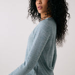 Lolë Vital Long Sleeves in dusty teal