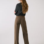 Lolë Olivie Tech Trousers in Mocha olive brown