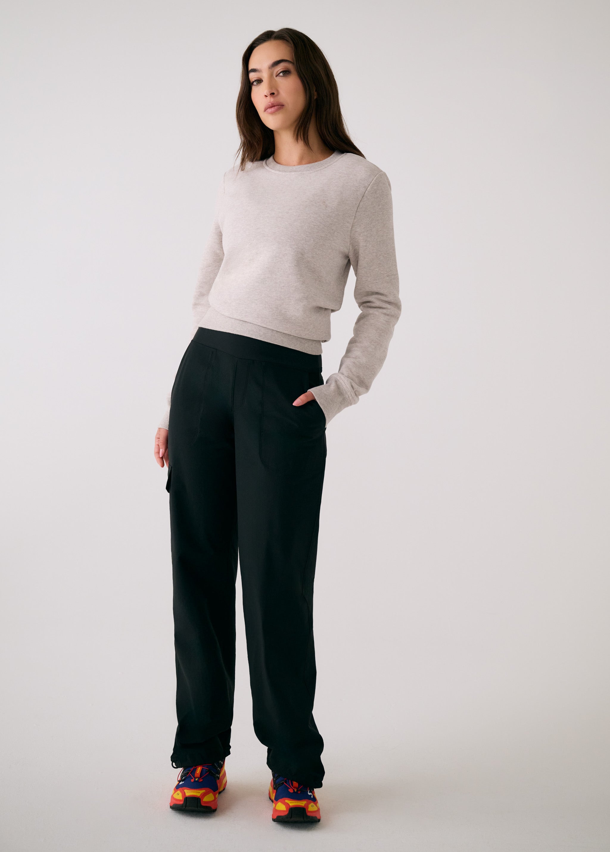 Lolë Olivie Tech Trousers in black