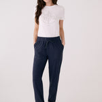 Lolë Olivie Light Jogger in Outerspace navy — the Olivie Jogger is your go-anywhere take on comfort