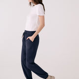 Lolë Olivie Light Jogger in Outerspace navy — the Olivie Jogger is your go-anywhere take on comfort