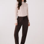 Lolë Olivie Light Jogger in Java dark brown — the Olivie Jogger is your go-anywhere take on comfort