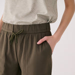 Lolë Olivie Light Jogger in Moss olive green — the Olivie Jogger is your go-anywhere take on comfort