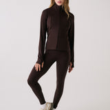 Lolë Step Up Jacket in Java dark brown