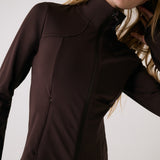 Lolë Step Up Jacket in Java dark brown