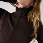 Lolë Step Up Jacket in Java dark brown
