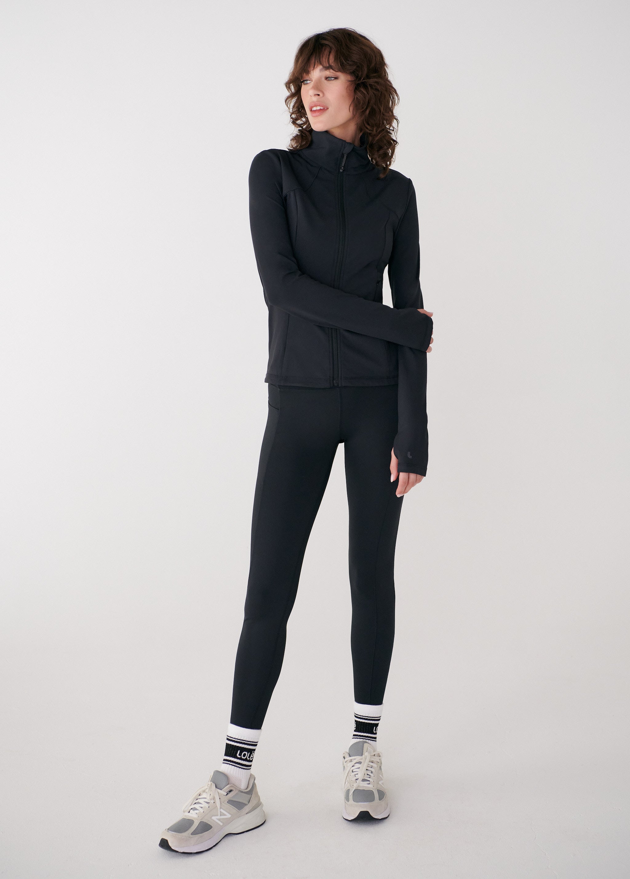 Lolë Step Up Jacket in black