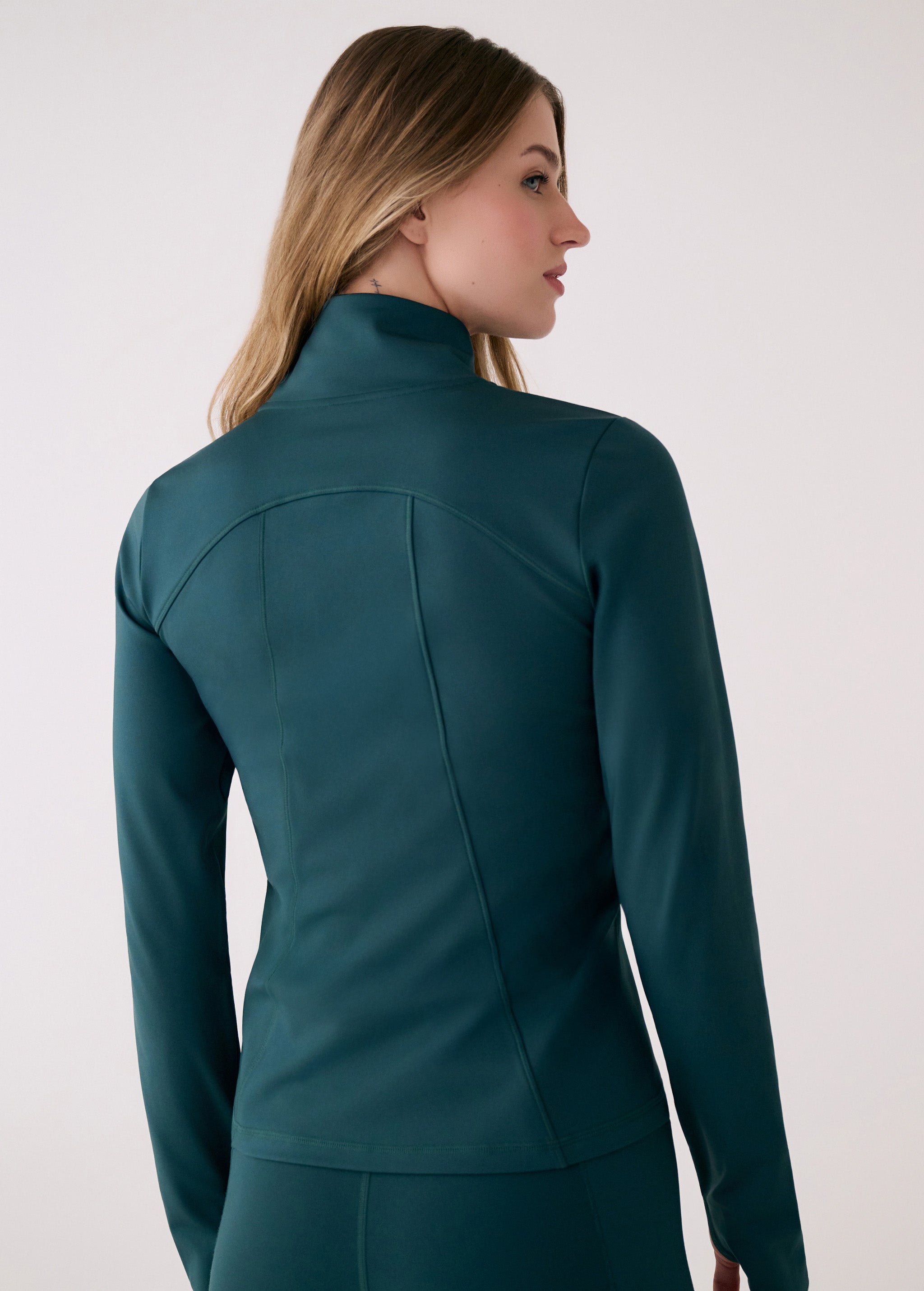 Lolë Step Up Jacket in teal