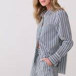 Lolë Cruise Shorts in navy stripe