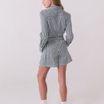 Lolë Cruise Shorts in navy stripe