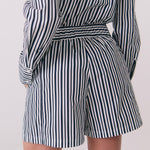 Lolë Cruise Shorts in navy stripe