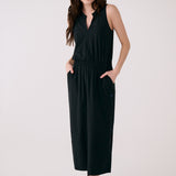 Lolë Olivie Midi Dress in black
