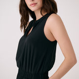 Lolë Olivie Midi Dress in black