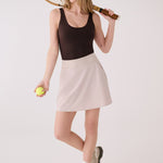Lolë Olivie Skort in Abalone pale greige