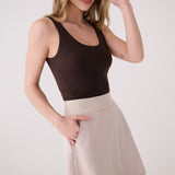 Lolë Olivie Skort in Abalone pale greige
