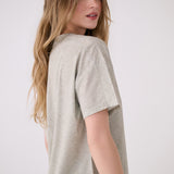 Lolë Olivie Short Sleeve in sage green print