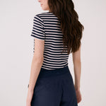 Lolë Sofia Shorts in Outerspace navy
