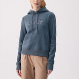 Lolë Icone Pullover Hoodie in blue