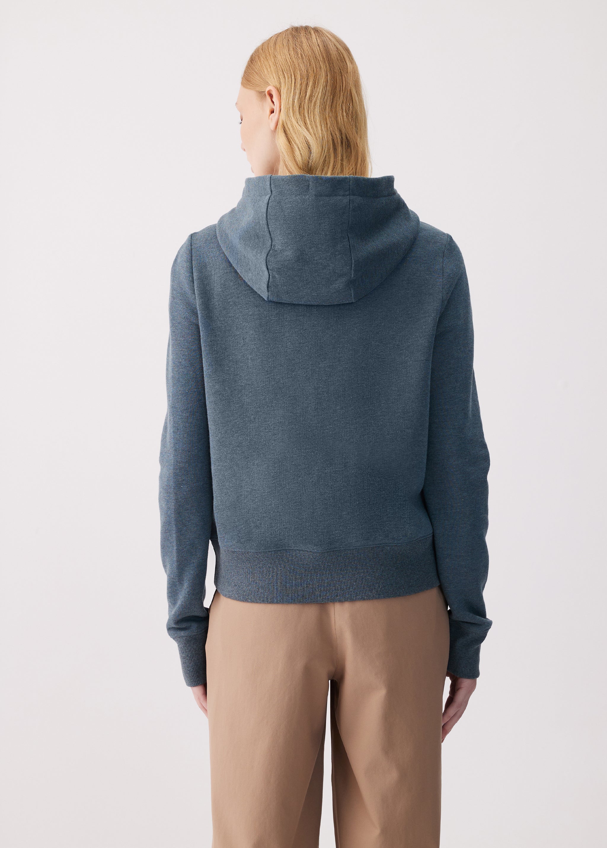 Lolë Icone Pullover Hoodie in blue