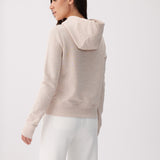 Lolë Icone Pullover Hoodie in cream