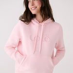 Lolë Icone Pullover Hoodie in Sorbetta light pink