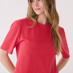 Lolë Core T-shirt in Poppy red