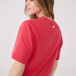 Lolë Core T-shirt in Poppy red