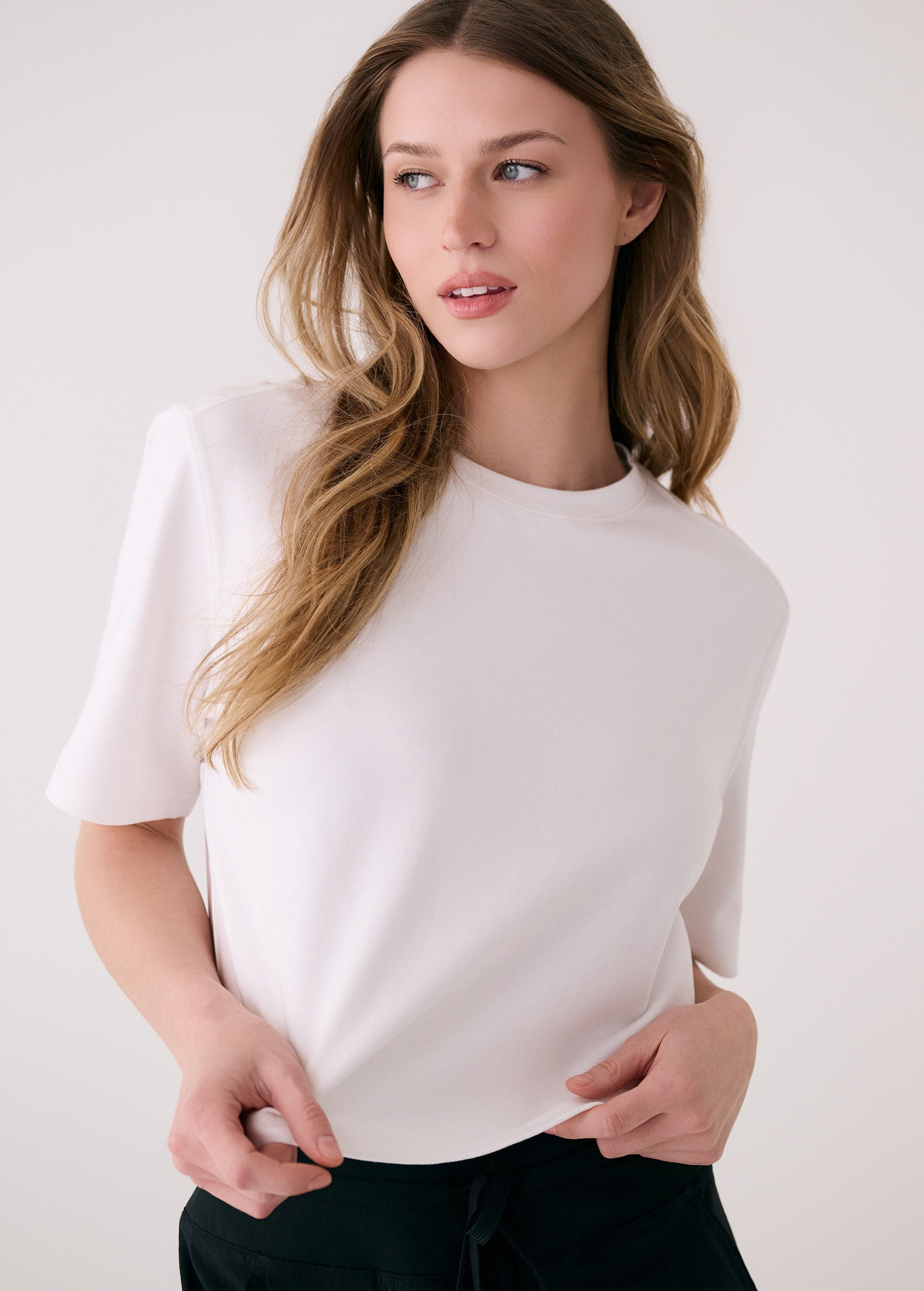 Lolë Core T-shirt in white