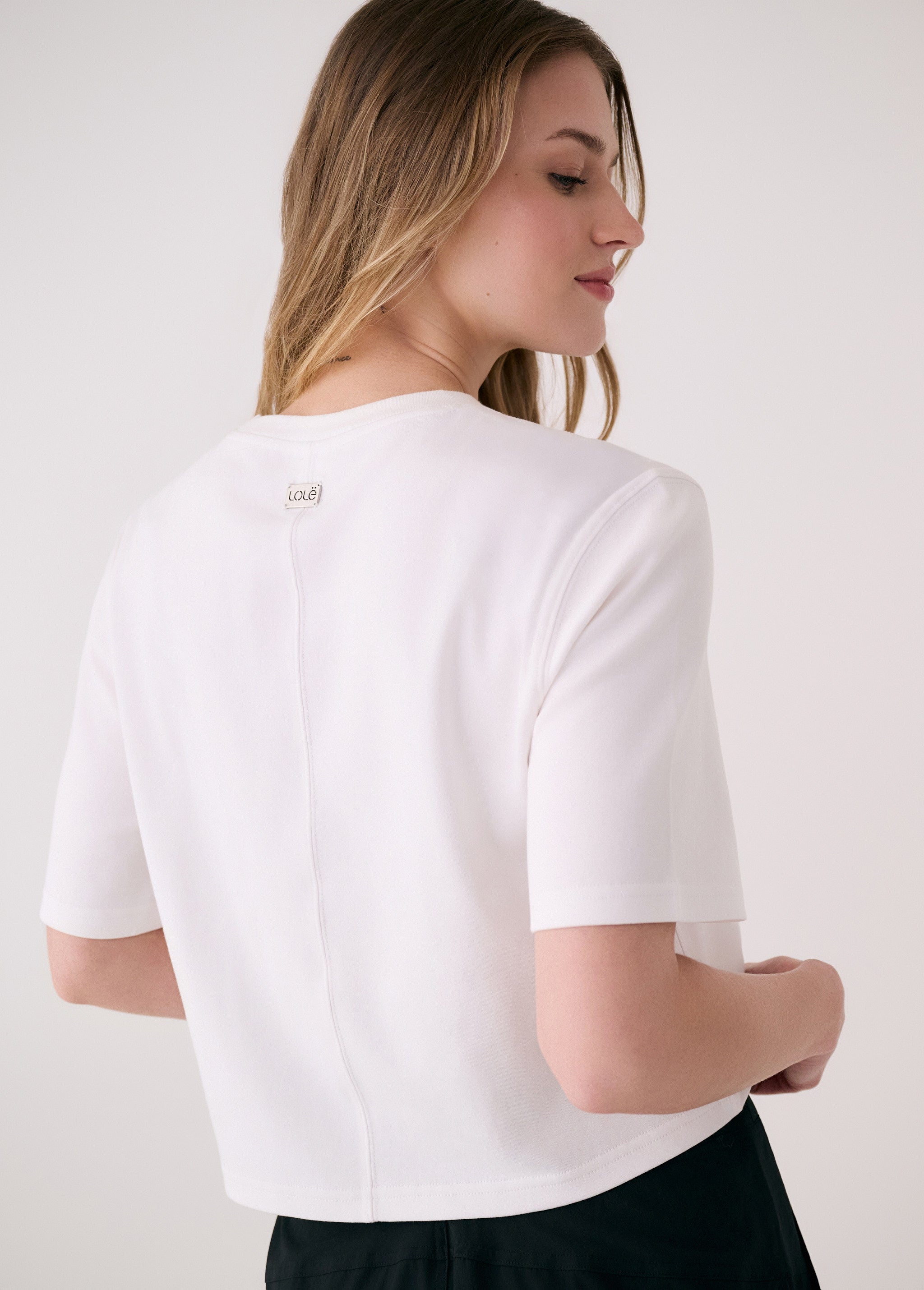 Lolë Core T-shirt in white