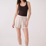Lolë Flow Shorts in Abalone pale greige