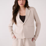 Lolë Flow Blazer in Abalone pale greige