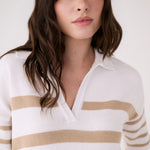 Lolë Club Polo Dress in white