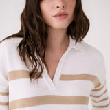 Lolë Club Polo Dress in white