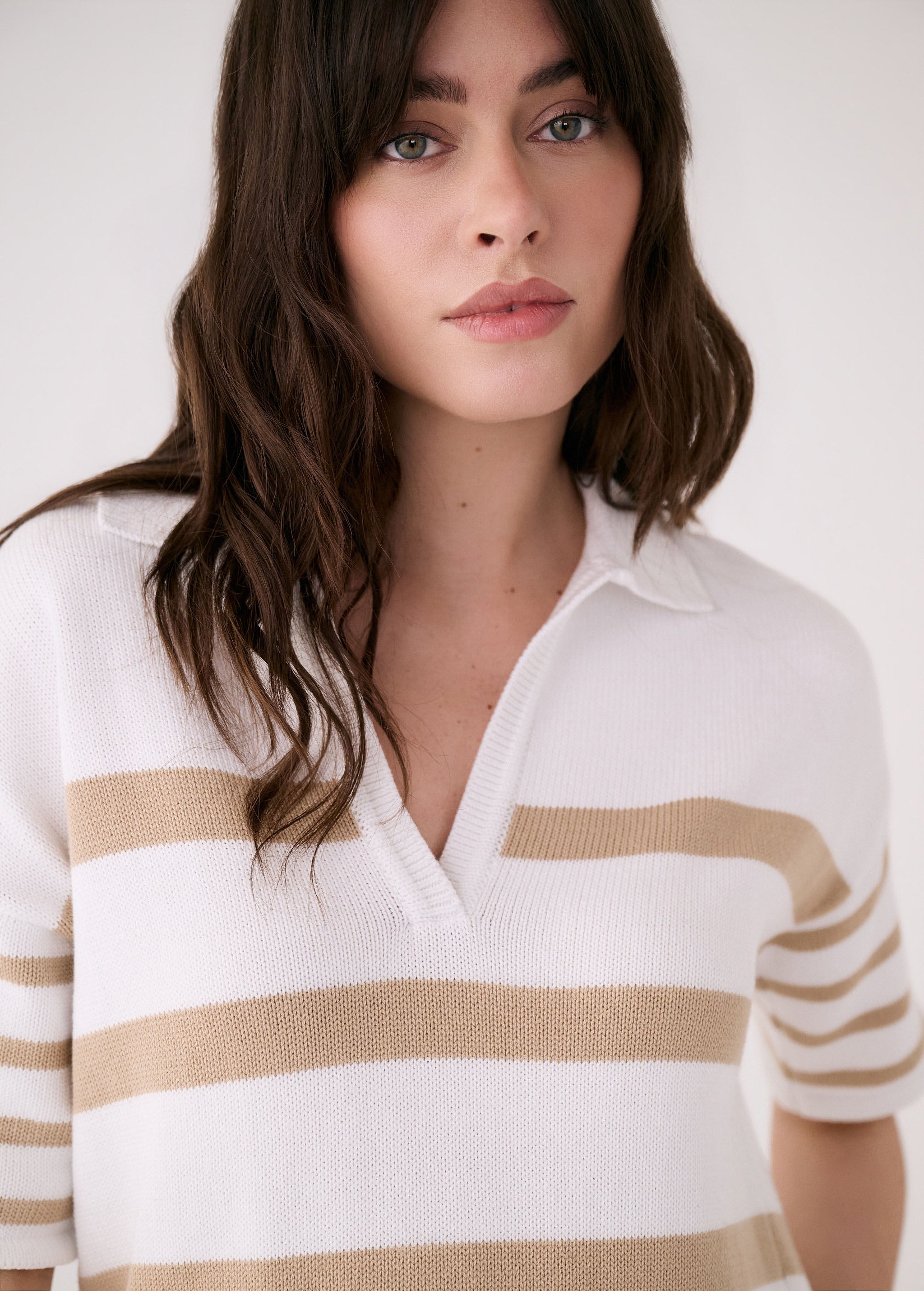 Lolë Club Polo Dress in white