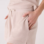 Lolë Coastal Shorts in Abalone pale greige