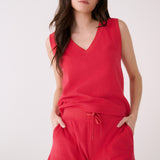 Lolë Coastal Shorts in Poppy red