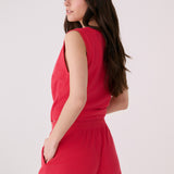 Lolë Coastal Shorts in Poppy red