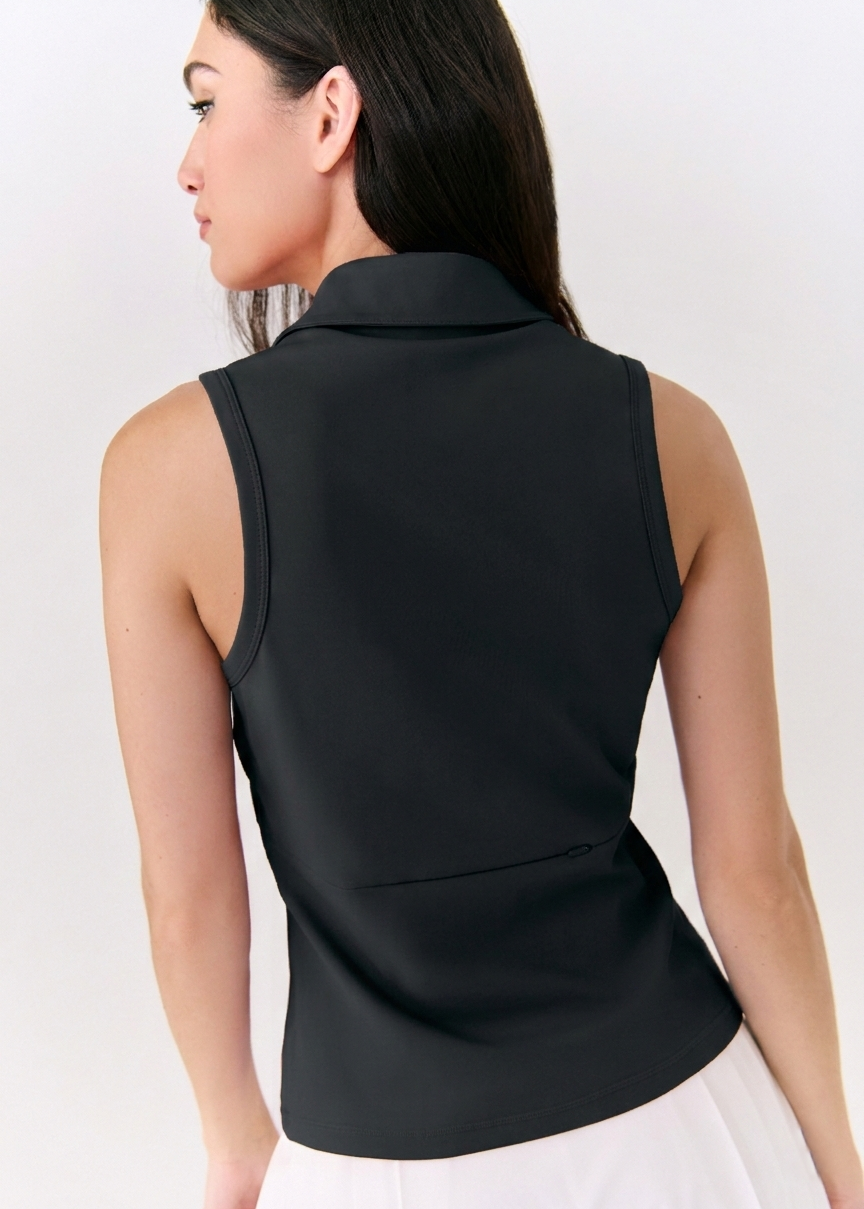 Lolë Step Up Polo in black