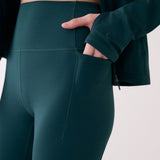 Lolë Boost Ankle Leggings in teal