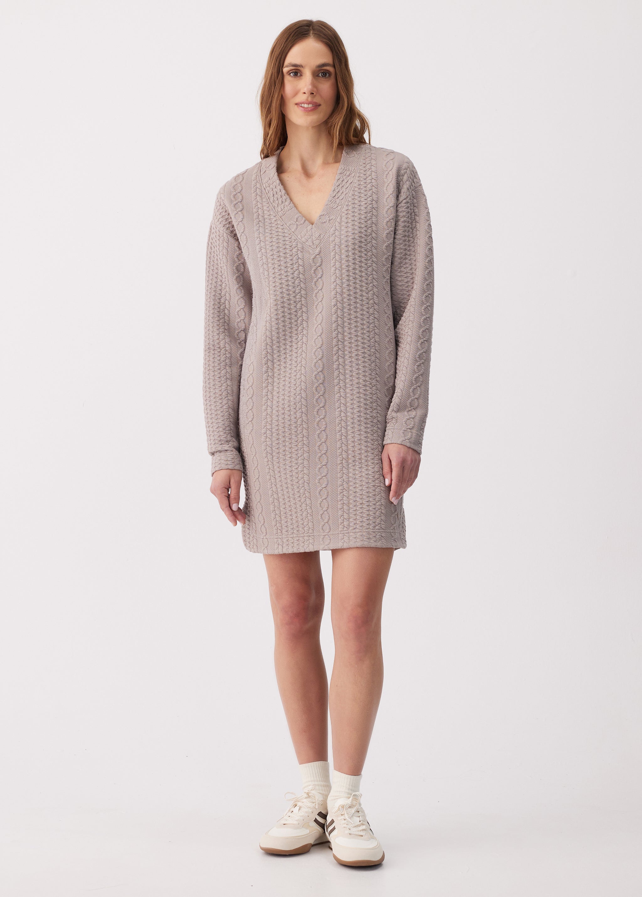 Colette V Neck Dress