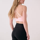 Lolë Serene Biker Shorts in black — a second-skin bike short with a smooth, high-rise fit