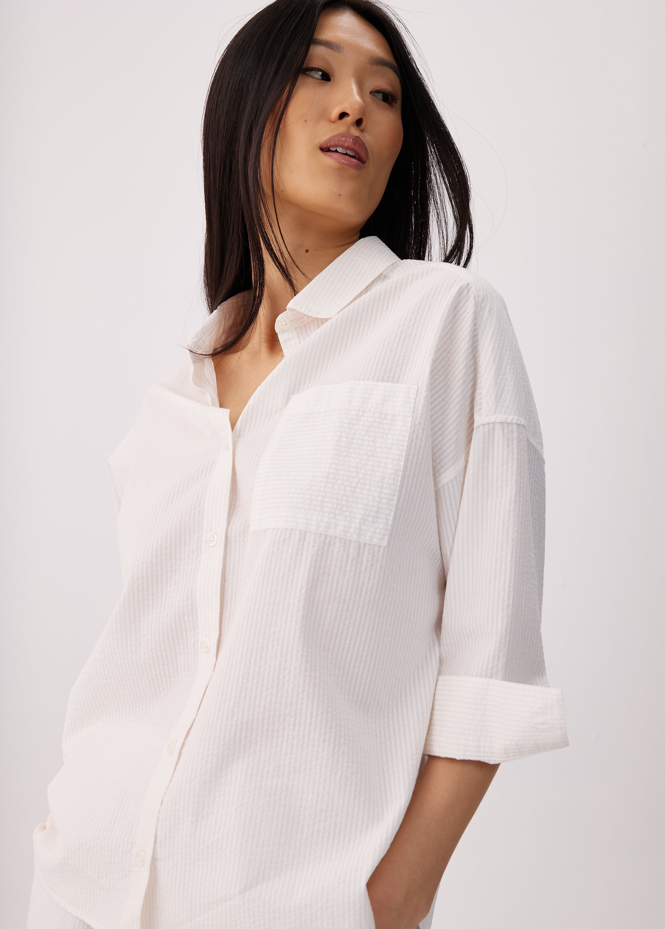 Lolë Latitude Shirt in white